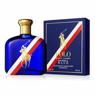 Polo Red White and Blue